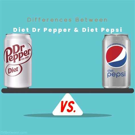 Diet Dr Pepper vs. Diet Pepsi: A Fizzy Showdown