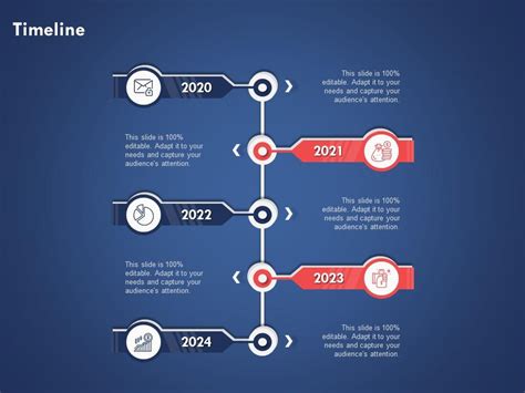 Timeline 2020 To 2024 Years Ppt Powerpoint Presentation Designs ...