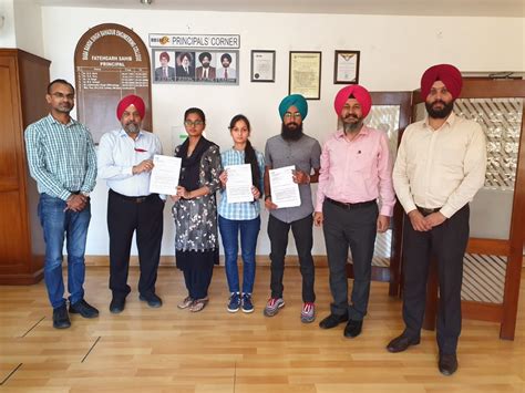 Three Students Selected in Mphasis | Baba Banda Singh Bahadur ...