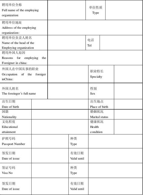 郑州大学外国留学生入学申请表Word模板下载_编号qokakgoa_熊猫办公