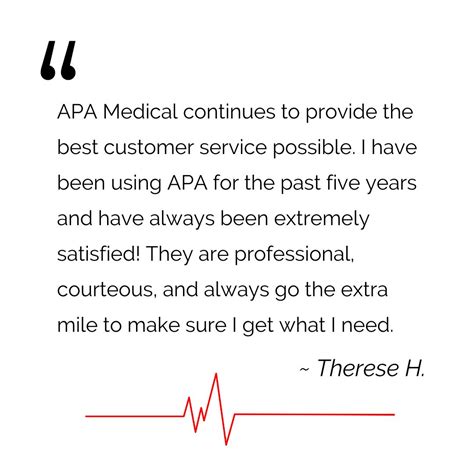 APA Medical Equipment, Inc. on LinkedIn: #customerservice #customercare ...