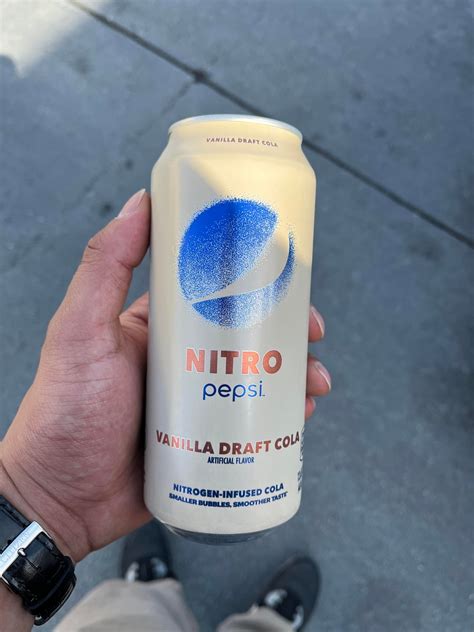 Found this Nitro Pepsi at a gas station. Had a big hoppst to it, kinda ...