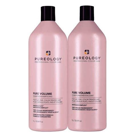 Pureology Pure Volume Shampoo and Conditioner Routine For Flat, Fine ...