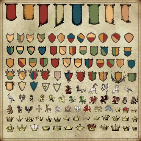 Medieval Heraldry Symbols And Their Meanings