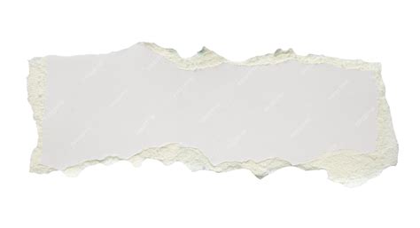 Premium Photo | Piece of white paper tear isolated on white background