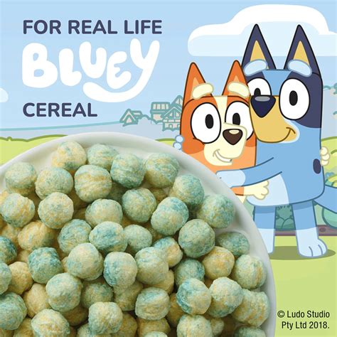 General Mills Bluey Crispy Corn Puffs Cereal (12 oz) Delivery or Pickup ...