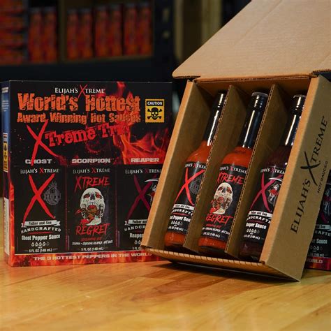Elijah's Xtreme Trio Hottest Hot Sauce Variety Pack Bahrain | Ubuy