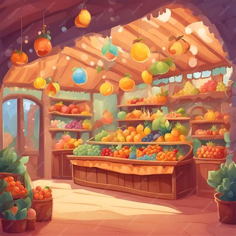 Fruit Shop Pizza Shop Sweet Shop Cartoon 的图像结果