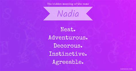 Nadia Name Meaning