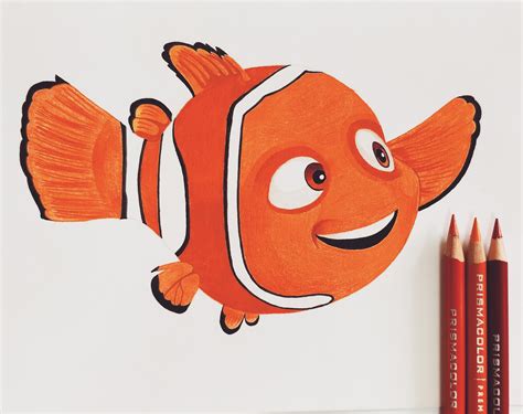 Cute Nemo Drawing Easy