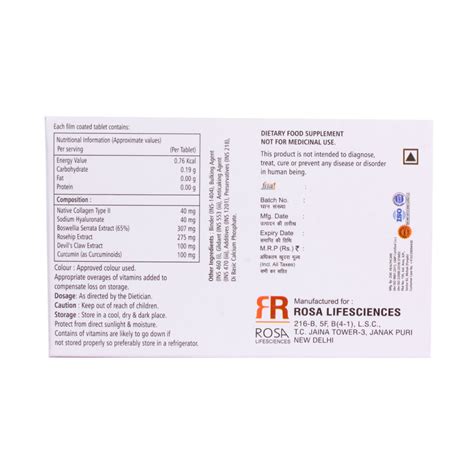 Rosa-CT Tablet 10's Price, Uses, Side Effects, Composition - Apollo ...