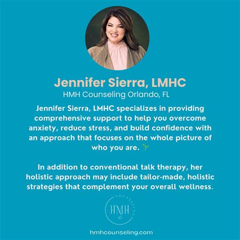 Jennifer Sierra, LMHC on LinkedIn: #mentalhealthawareness #counselingservices #mentalhealthmatters…