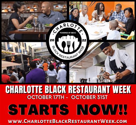 6th Annual Charlotte Black Restaurant Week - Charlotte On The Cheap