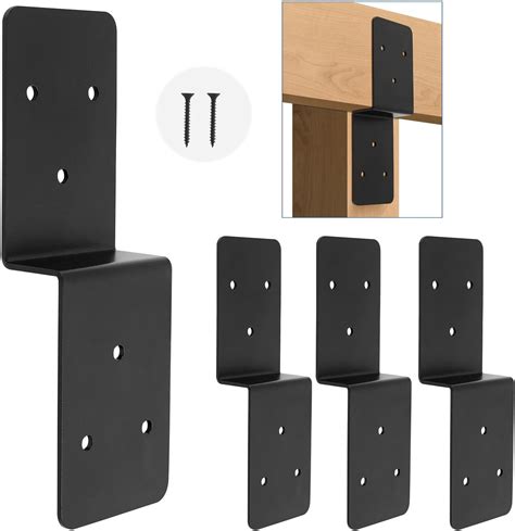Amazon.com: 4 PCS 3"x 5" Z Brackets Post to Beam Support, Heavy Duty ...