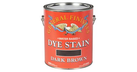 General Finishes GF-DSDB-1 1 Gallon Interior Dye Stain Water Base Wood ...