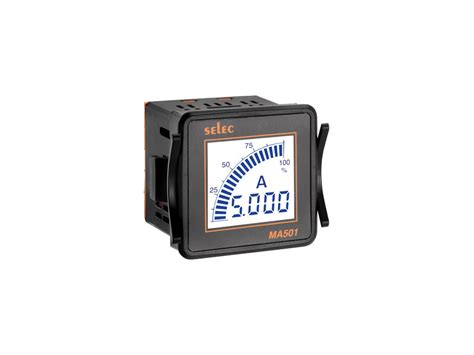 Selec Make 1Ø Digital ammeter with LCD display, Bar graph ...