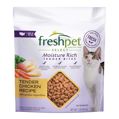 Freshpet Healthy & Natural Cat Food, Roll, Chicken Recipe, 1lb ...
