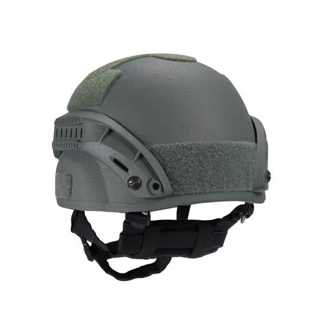 Tactical Helmet with Rail | MICH 2000 – Olive Planet