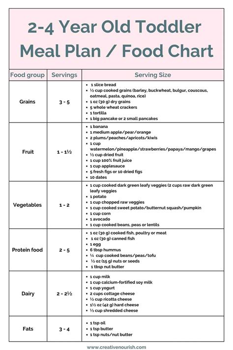 Diet Of A 2 Year Old