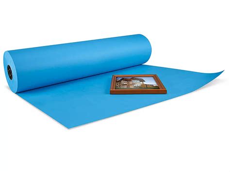 50 lb Blue Kraft Paper - 36" x 1,000' S-11427BLU - ULINE
