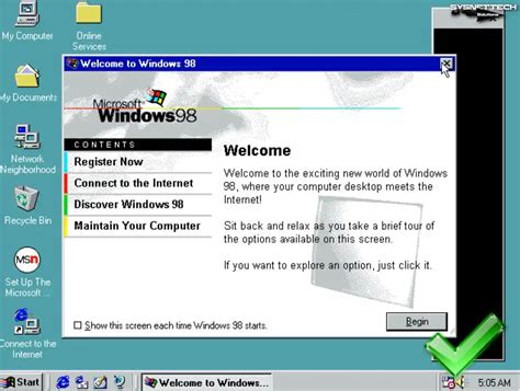Image result for Windows 98 Display VirtualBox