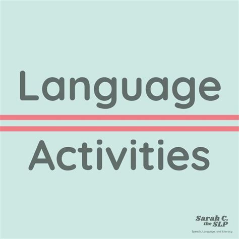 Image result for Language Learning Activities