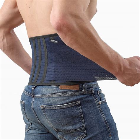 Back Support Lower Back Brace provides Back Pain Relief - Breathable ...