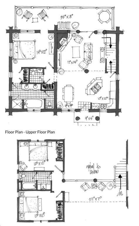 Floor Plans Two Bedroom