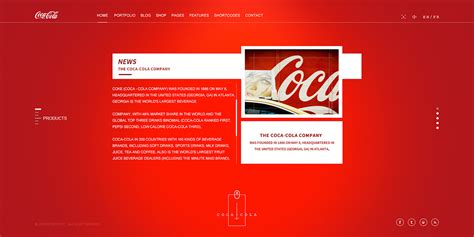 可口可乐|网页|企业官网|xiaoshuang3164 - 原创作品 - 站酷 (ZCOOL)