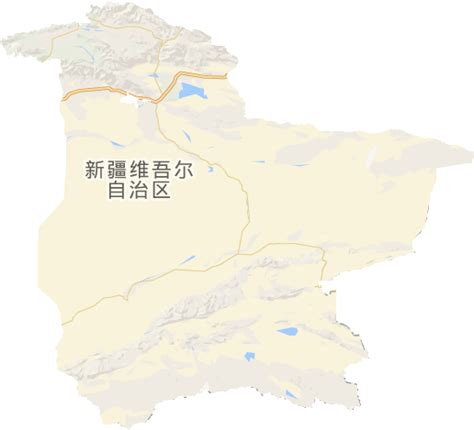 新疆巴音郭楞蒙古自治州政区地图_新疆旅行网