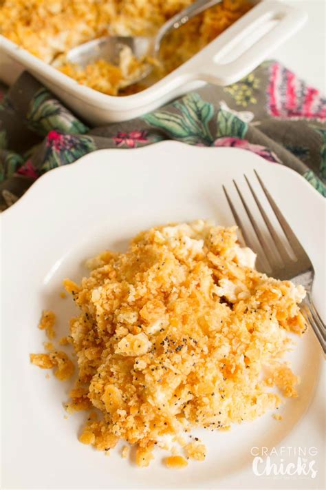 Poppyseed Chicken Casserole - The Crafting Chicks