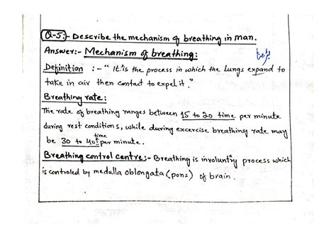 SOLUTION: Topic |Mechanism of breathing | phases of breathing|( inhalation | exhalation ...
