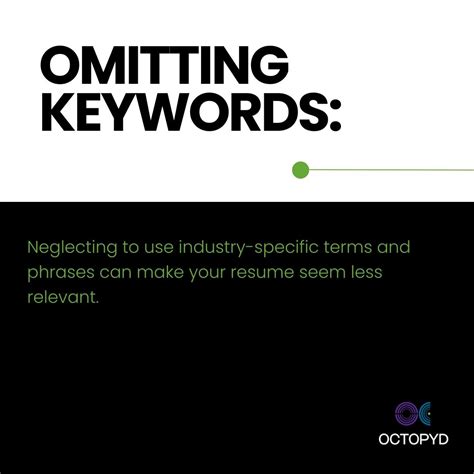 How to avoid using industry-specific keywords on your resume | OCTOPYD ...