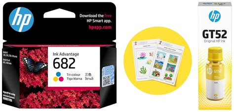 HP 682 Tri-Color Original Ink Cartridge, Compatible 2335, 2338,2776 ...