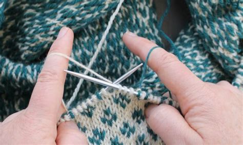 Image result for Stranded Knitting 4 Color