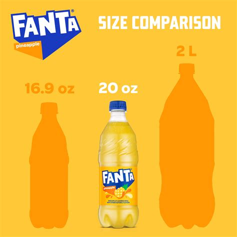 Buy Fanta Pineapple Fruit Soda Pop, 20 fl oz Bottle Online at Lowest ...