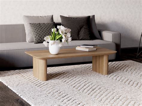 Modern Coffee Table Rectangular Coffee Table Wooden Coffee - Etsy