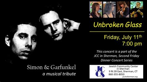 A Tribute to Simon and Garfunkel Concert at JCC, JCC in Sherman, 11 ...