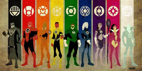 Green Lantern, DC Comics, Superhero, Emotional Spectrum, Hal Jordan ...