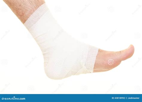 Sprained Ankle & Crutches Stock Photography | CartoonDealer.com #874580