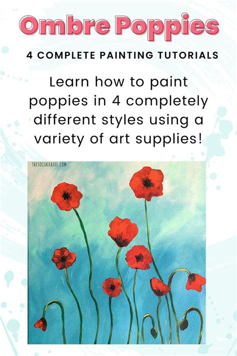 Image result for Paint Poppies Tutorial