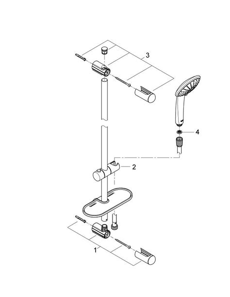 Euphoria 110 Duo Shower rail set 2 sprays | GROHE