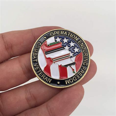 Buy Jokimu OEF Veterans Challenge Coin Enduring Freedom Military Coin ...