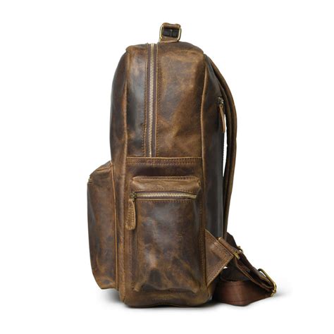 Buffalo Leather Travel Backpack for Men & Women – Durable & Stylish ...