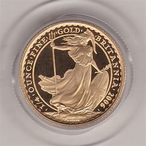 2006 Gold Proof Quarter Ounce Britannia | Dorset Coin Company
