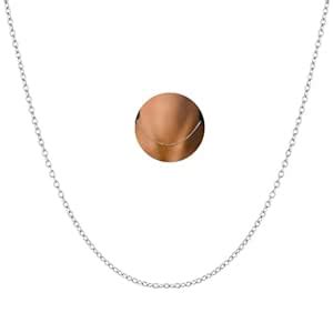 Buy VAMA FASHIONS Simple Anti Tarnish Silver Stainless Steel Western ...