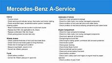 Service B Mercedes by Mercedes A Service And B Service Service B Mercedes