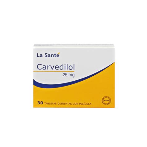 La Santé | Carvedilol 25 mg