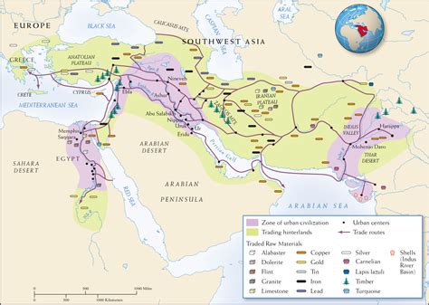 World Map Tigris And Euphrates