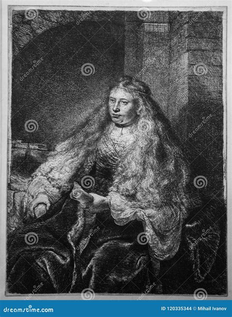 The Jewish Bride, A Famous Painting By Rembrandt Van Rijn Editorial ...